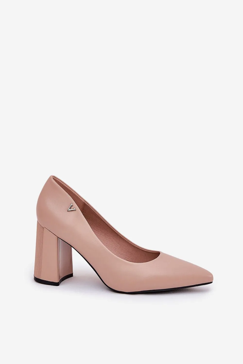 Block heel pumps Step in style