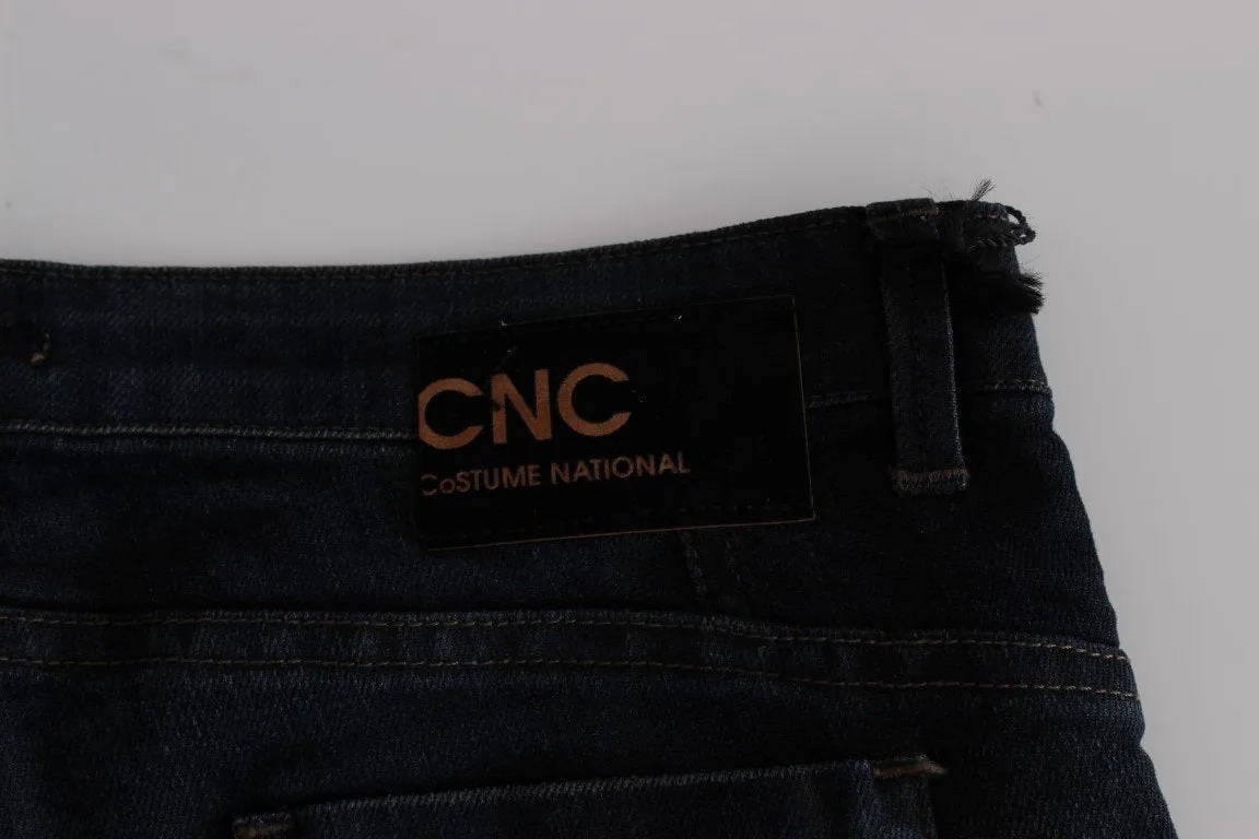 Blue skinnny leg jeans