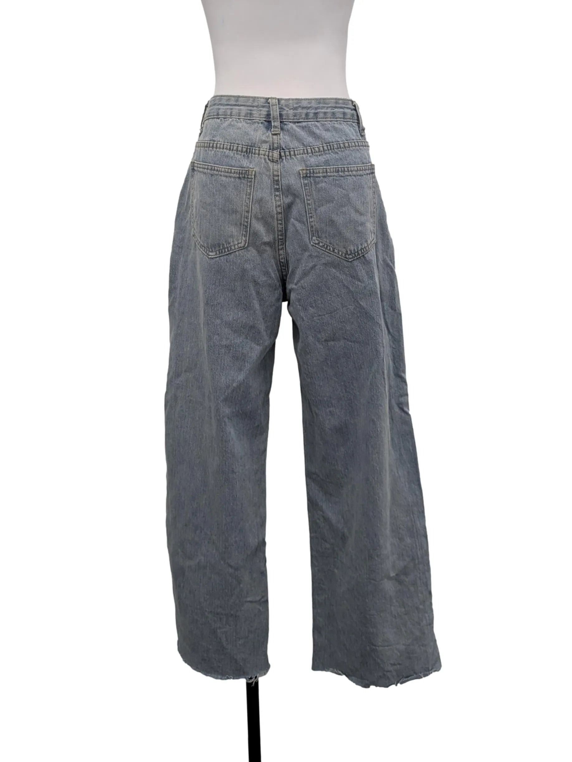 Blue Wide Fit Jeans