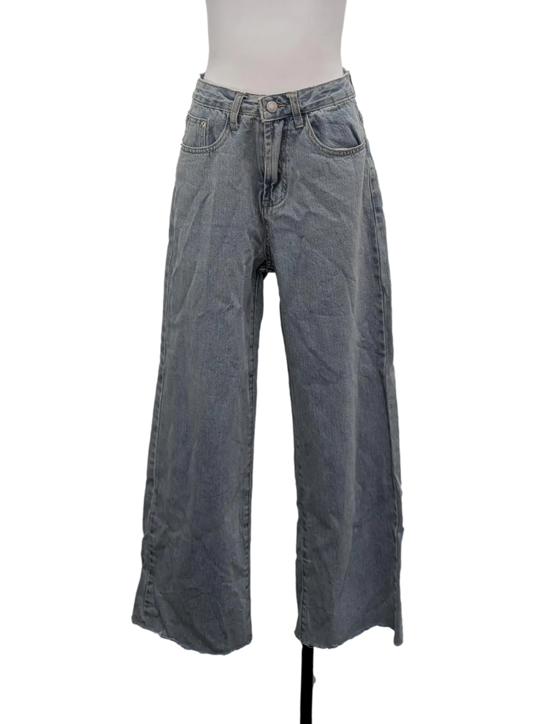 Blue Wide Fit Jeans