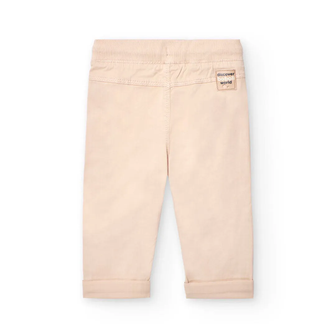 Boboli Soft Beige Trouser
