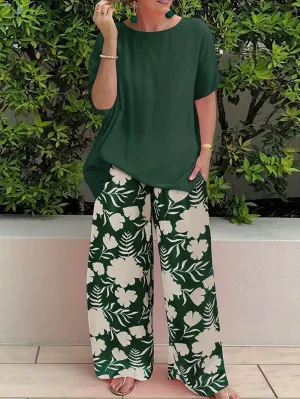 Bonnie - Elegant floral ensemble for style and comfort