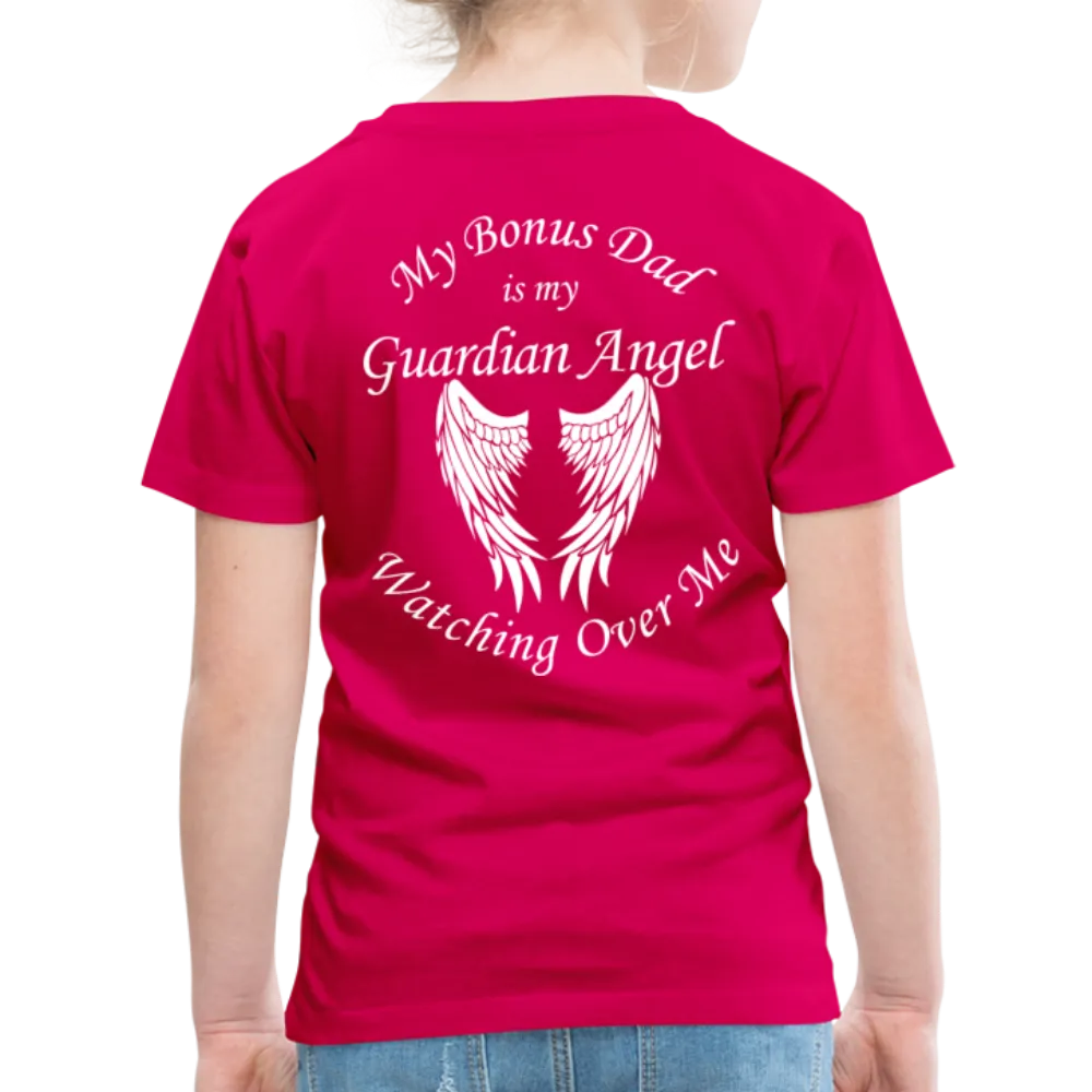 Bonus Dad Guardian Angel Toddler Premium T-Shirt