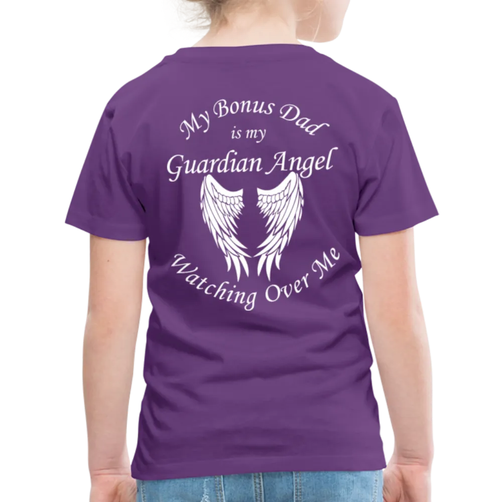 Bonus Dad Guardian Angel Toddler Premium T-Shirt
