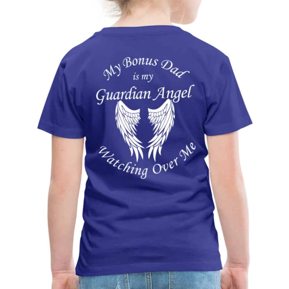 Bonus Dad Guardian Angel Toddler Premium T-Shirt