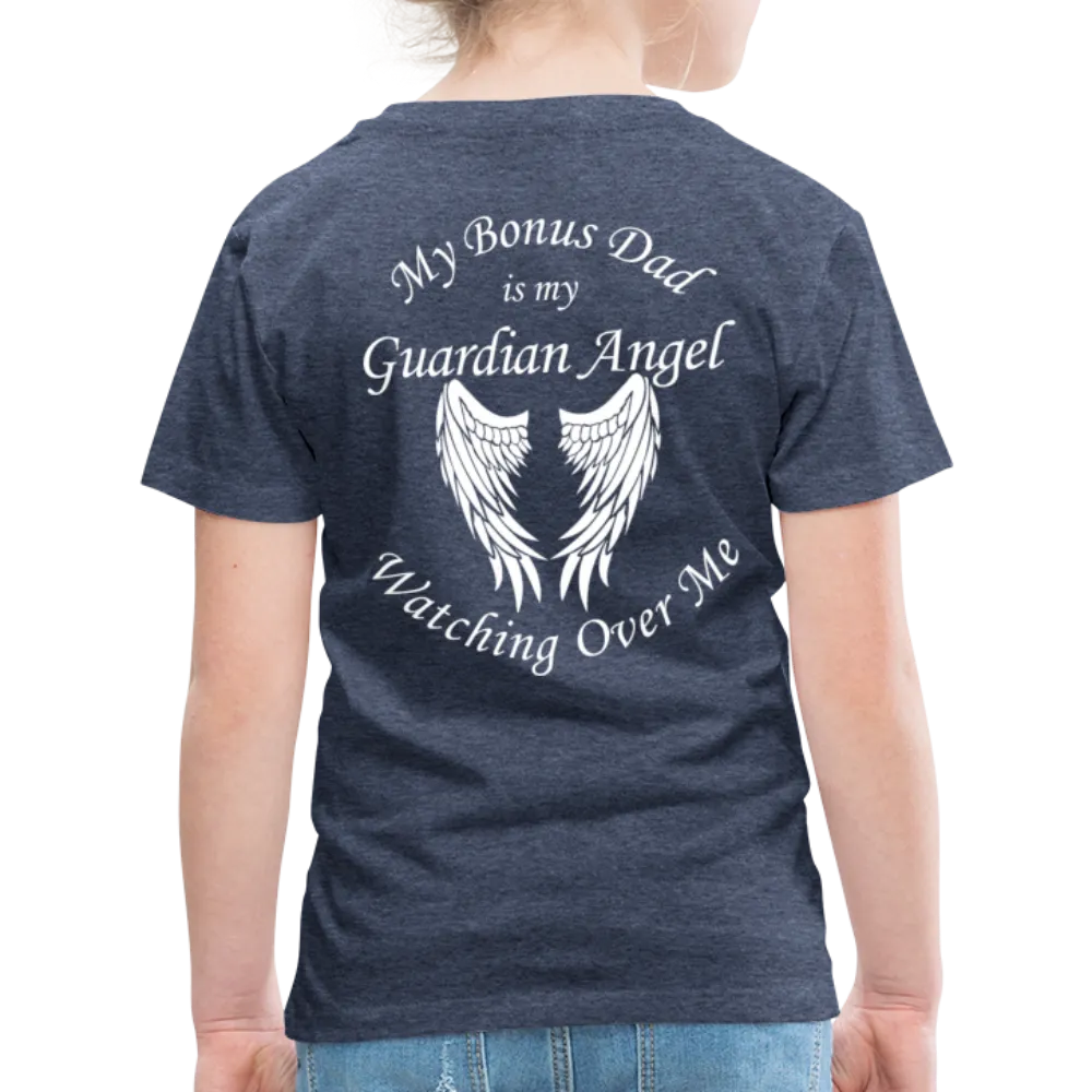 Bonus Dad Guardian Angel Toddler Premium T-Shirt