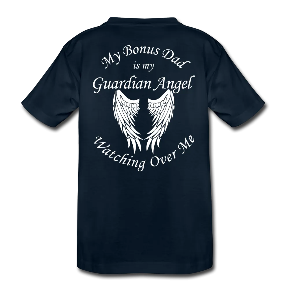 Bonus Dad Guardian Angel Toddler Premium T-Shirt