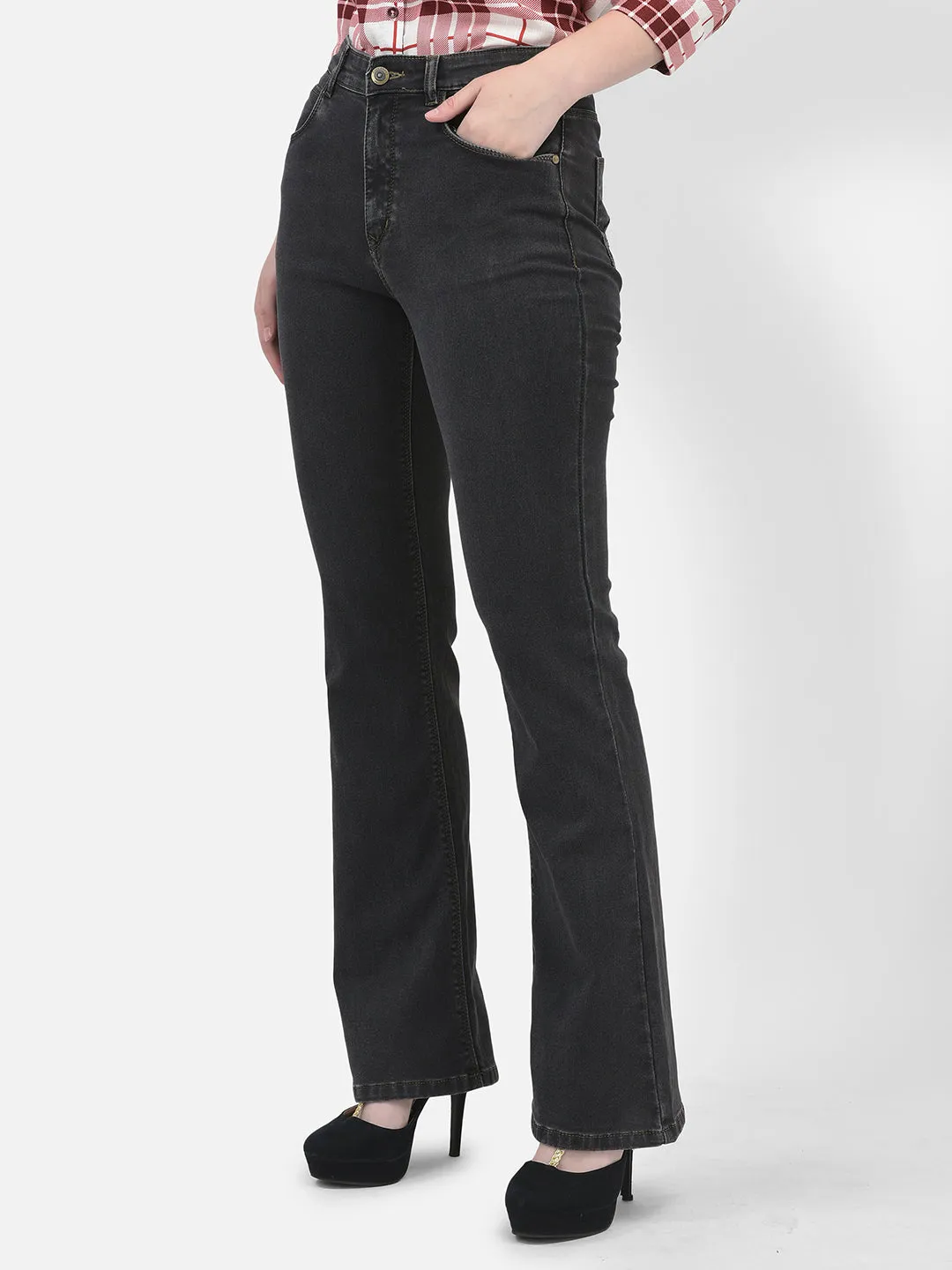 Bootcut Black Jeans
