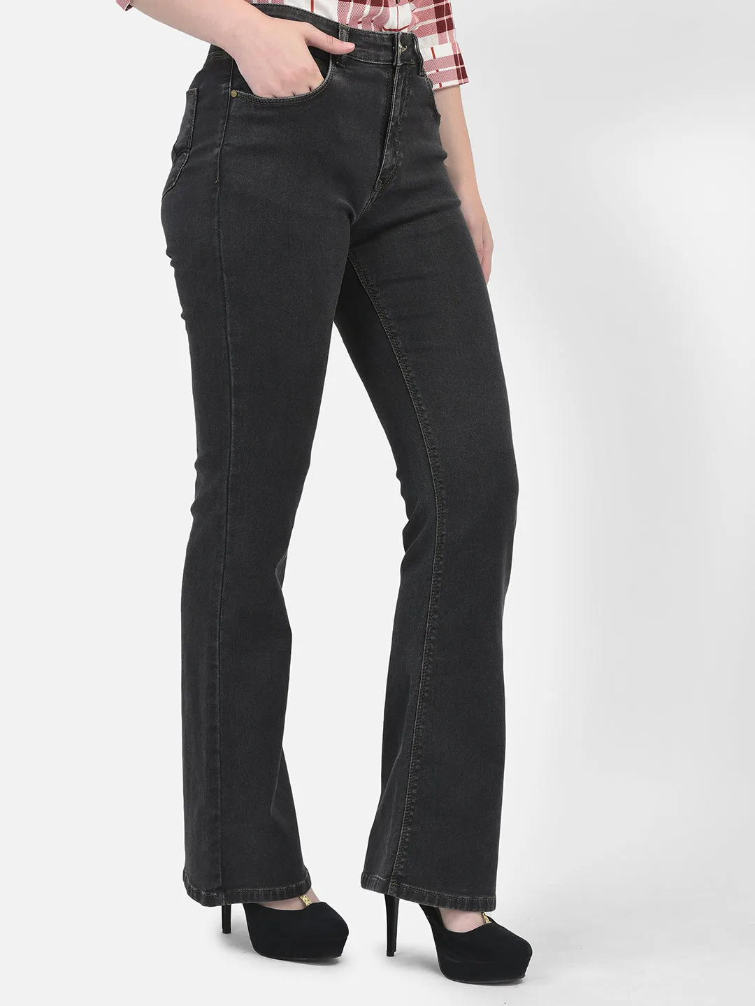 Bootcut Black Jeans