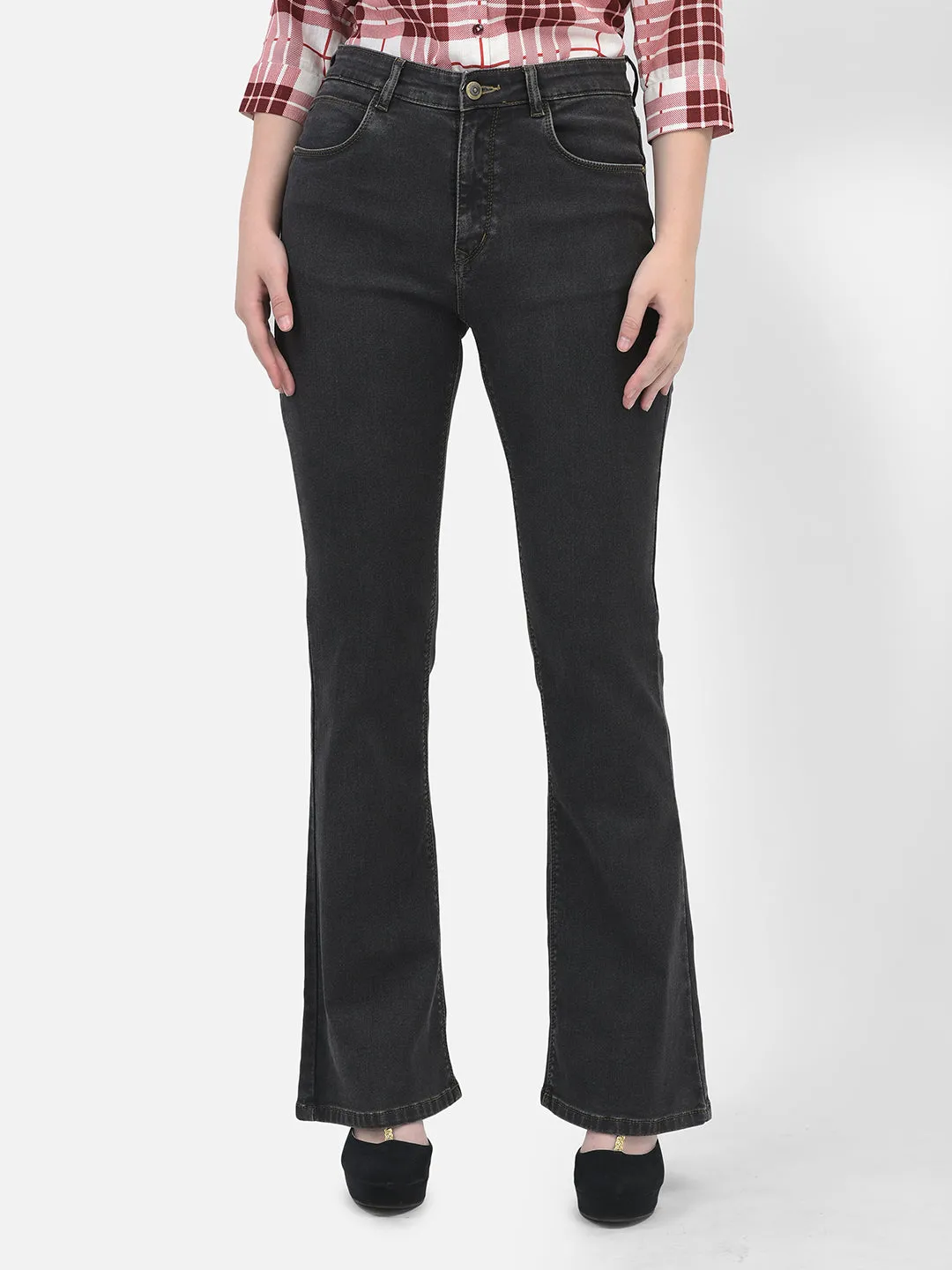 Bootcut Black Jeans
