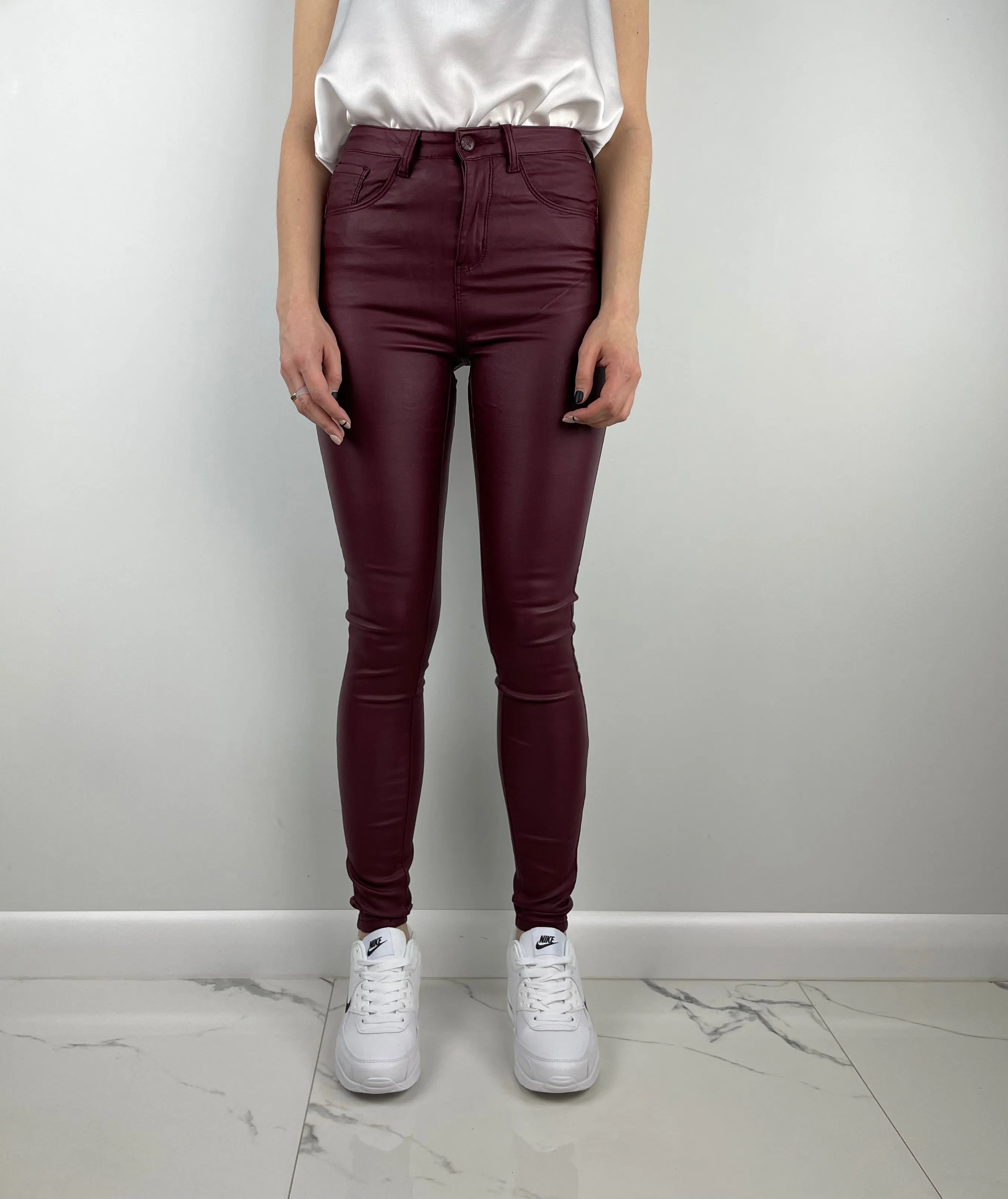 Bordo Eco Leather pants CUDI