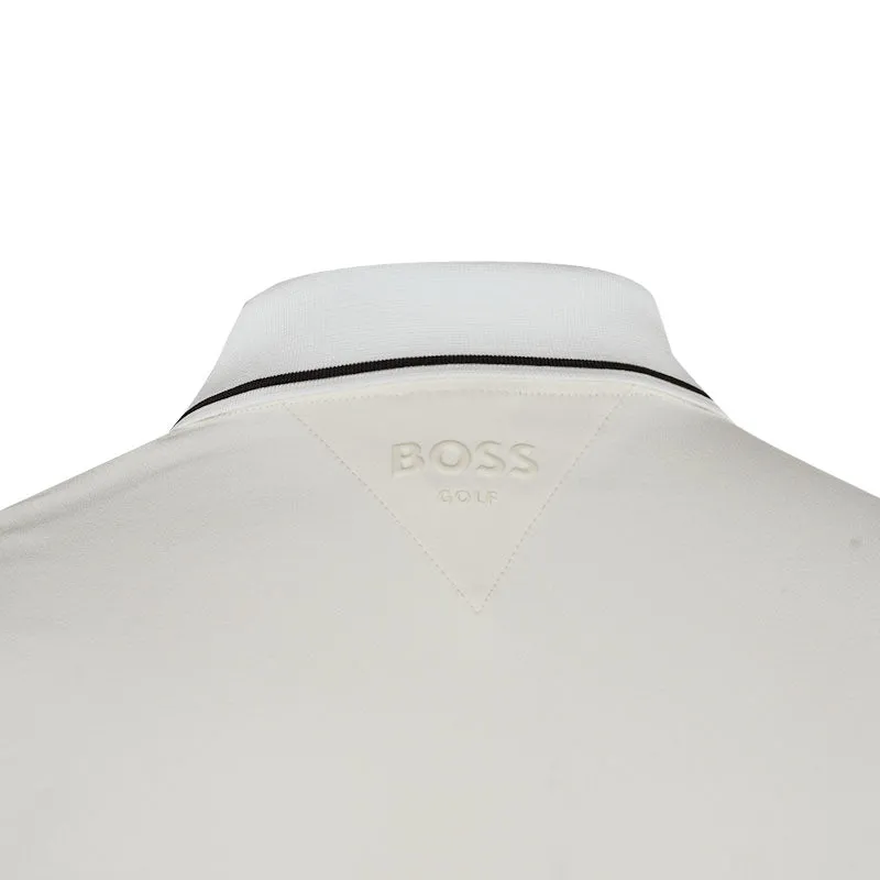 BOSS GOLF Elegance Women's Long Sleeve Polo (Almond Milk)