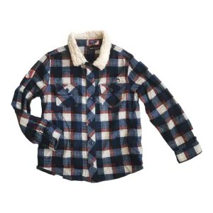 BOY SIZE 6 YEARS - Sergent Major, Super Soft Flannel Jacket VGUC B30