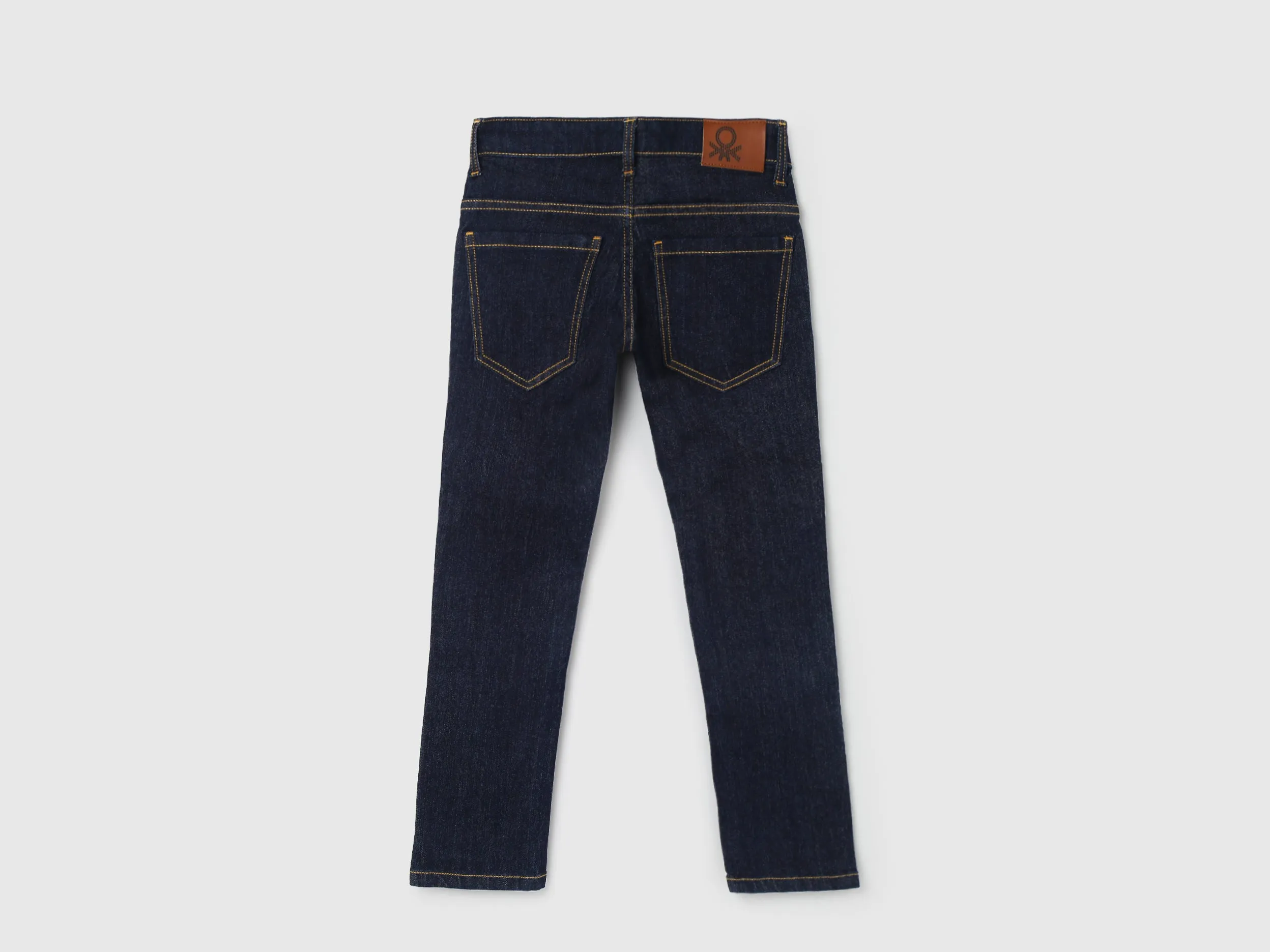 Boy's Solid Slim Fit Jeans