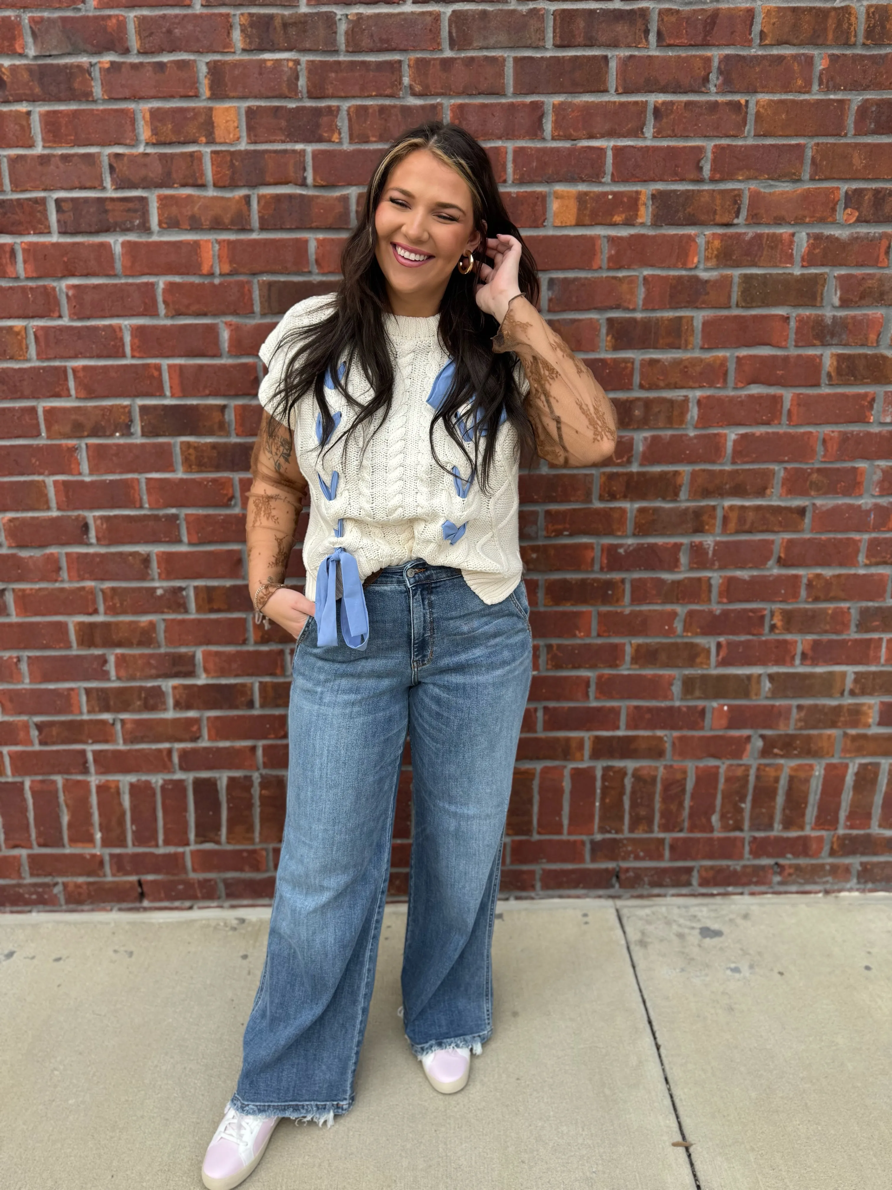 Brooke Anne Wide Fit Plus Jeans