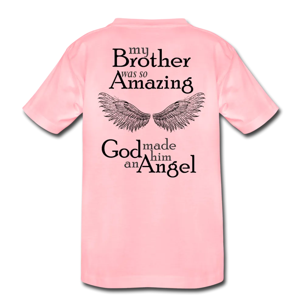 Brother Amazing Angel Sister of An Angel Toddler Premium T-Shirt