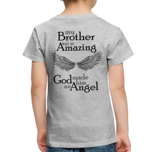 Brother Amazing Angel Sister of An Angel Toddler Premium T-Shirt