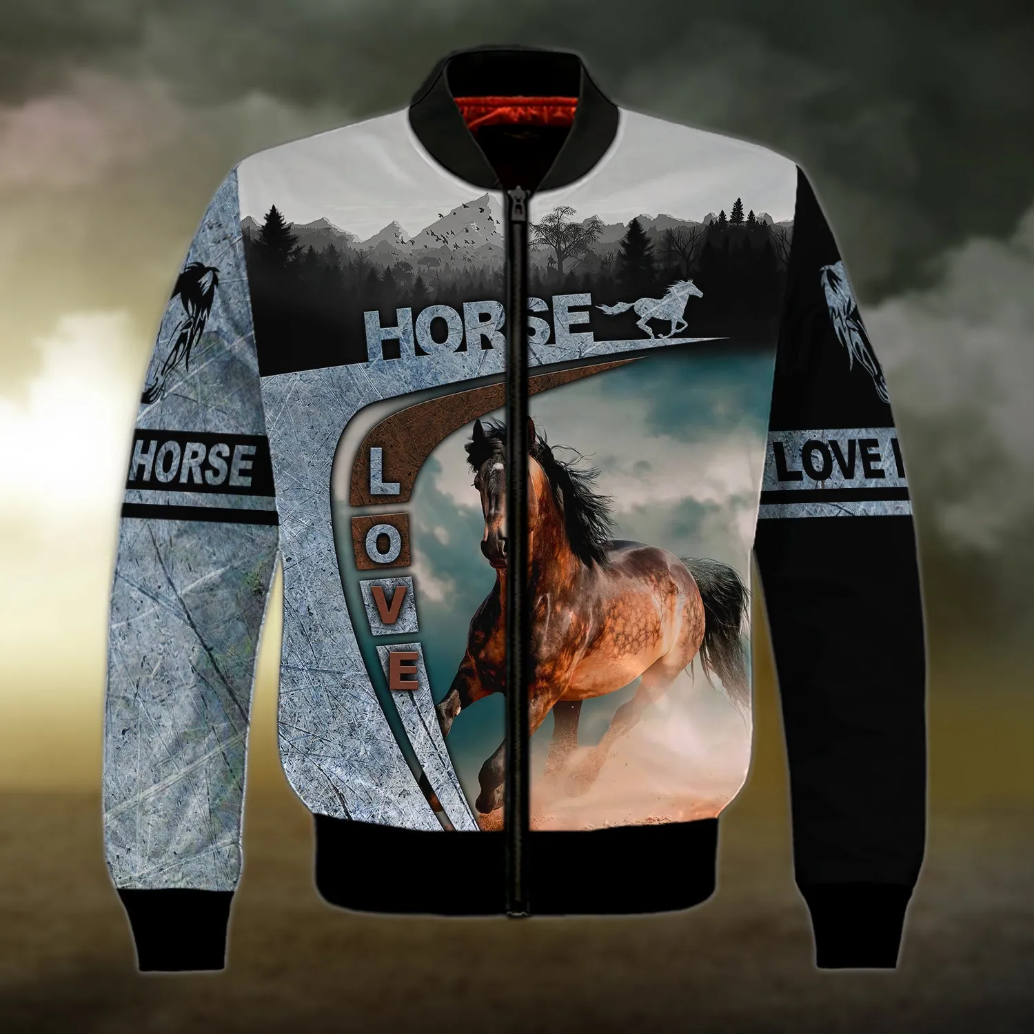 Brown Horse 3D Shirts Design, Love Horse