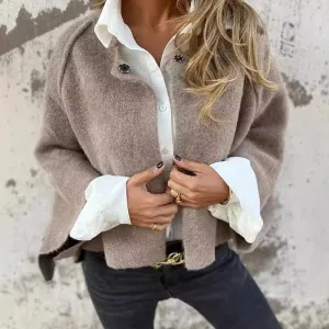 Brunelle - Soft Button-Up Cardigan