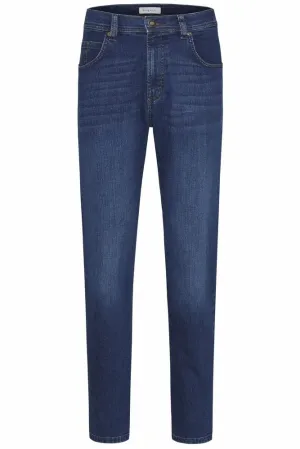 Bugatti Modern Regular Jeans In Paint Blue