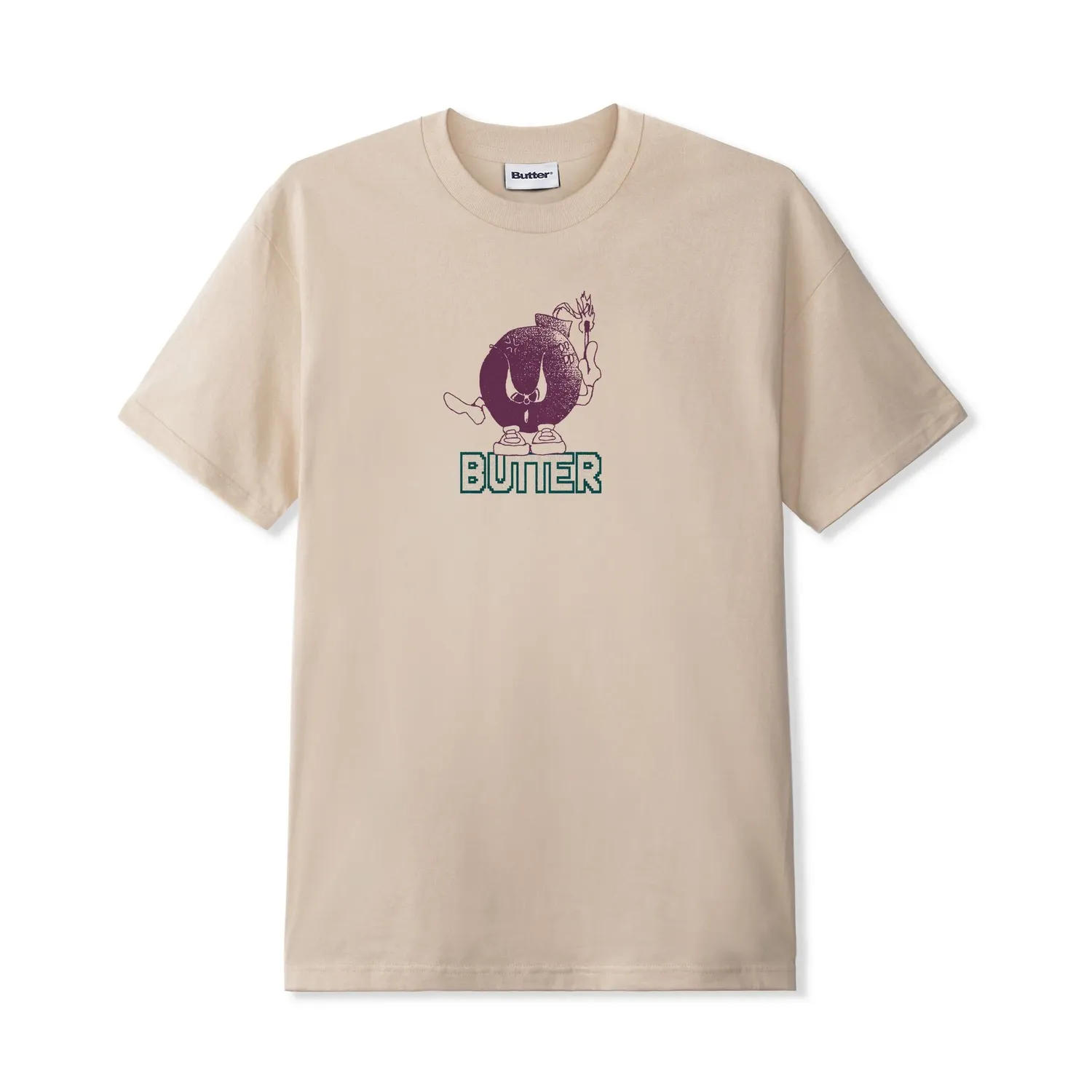 Butter Goods Bomb Tee 'Sand'