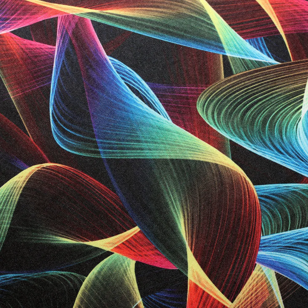 BZ Digital Flip / Brazilian Printed Poly Spandex