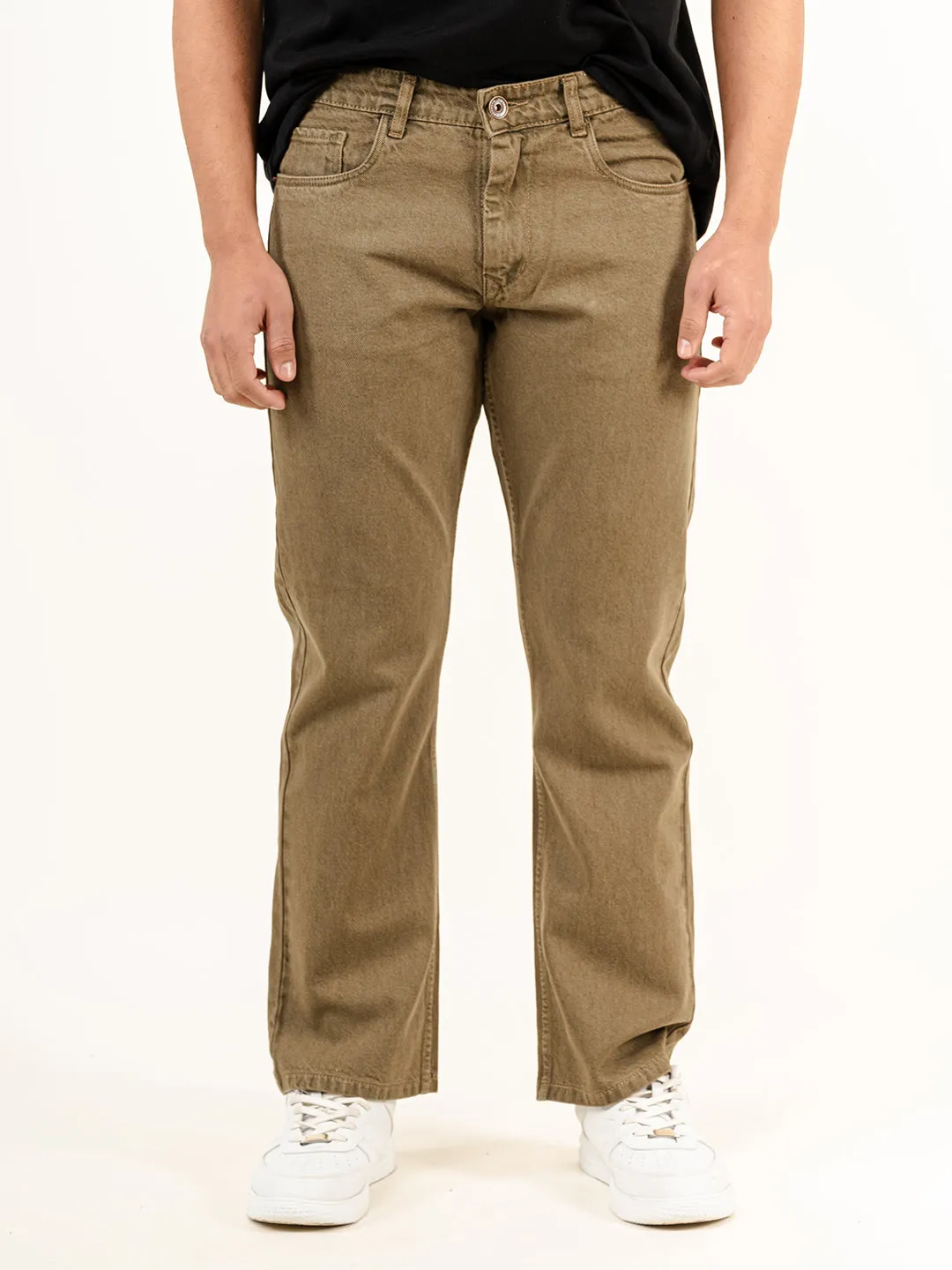 Camel Extra Flared Straight Fit Men's Jeans