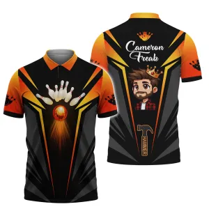 Cameron Freak Bowling 3D Shirt - QB95