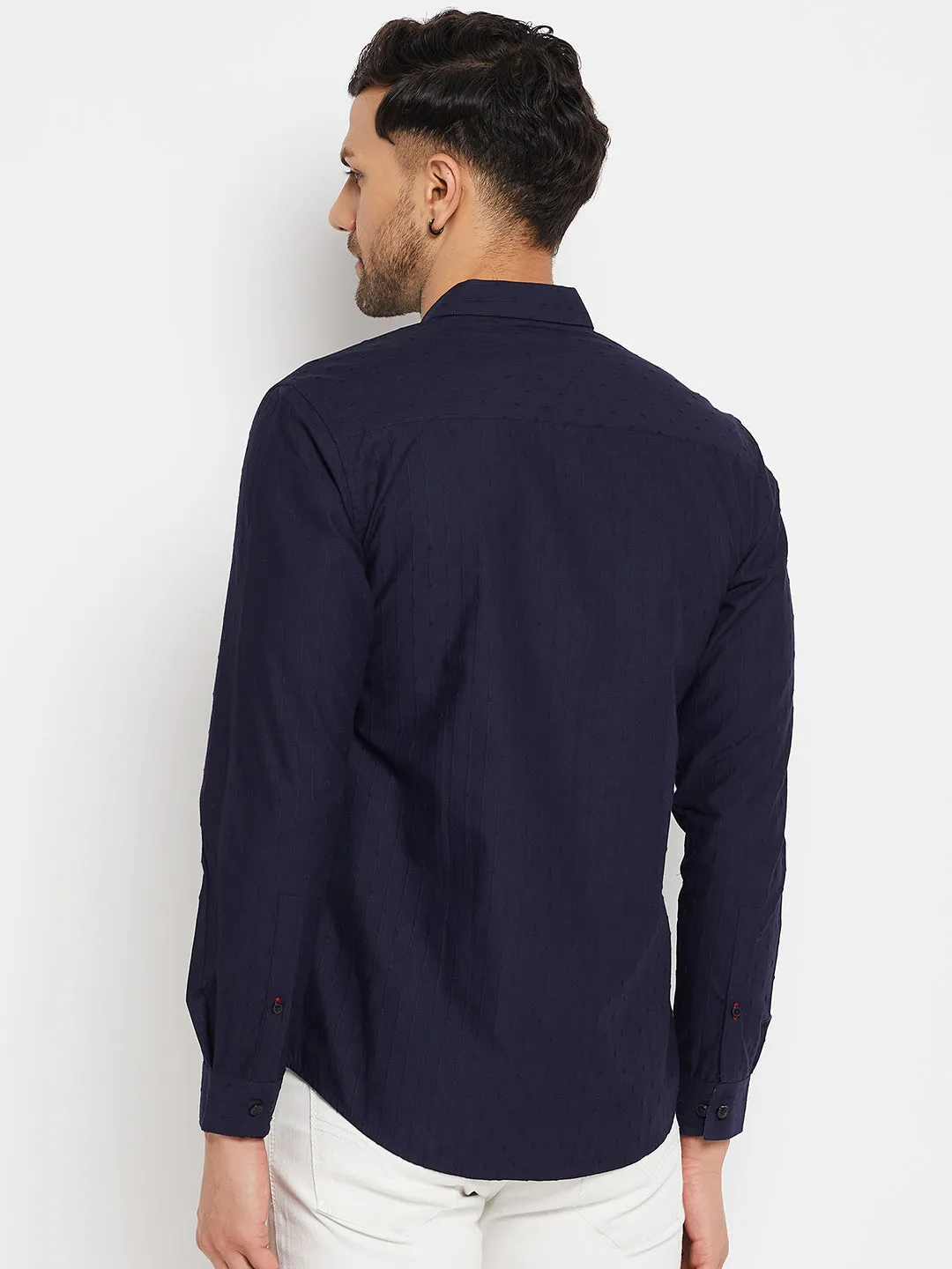 Camla Navy Shirts For Men