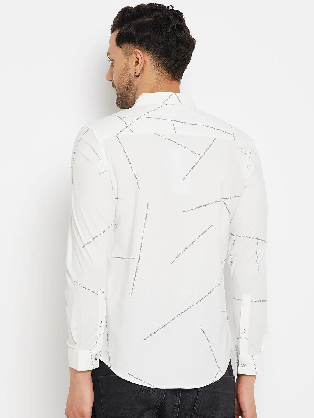 Camla Offwhite Shirts For Men