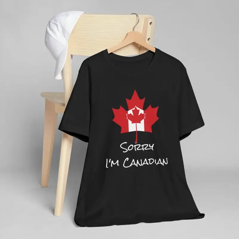 Canada Day Cozy Canadian Tee with Tapered Shoulders