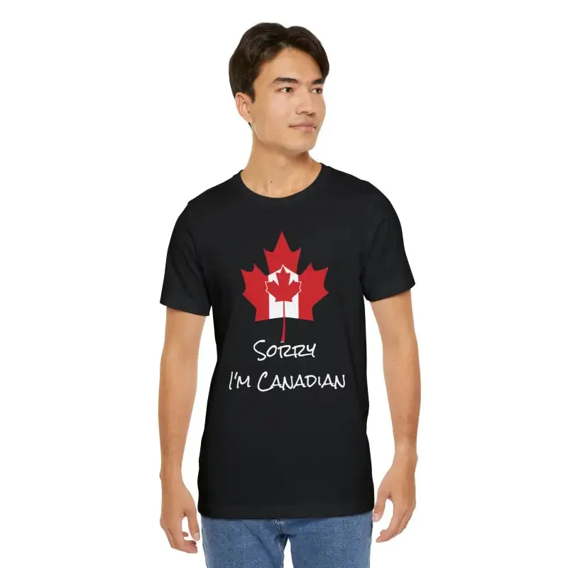 Canada Day Cozy Canadian Tee with Tapered Shoulders