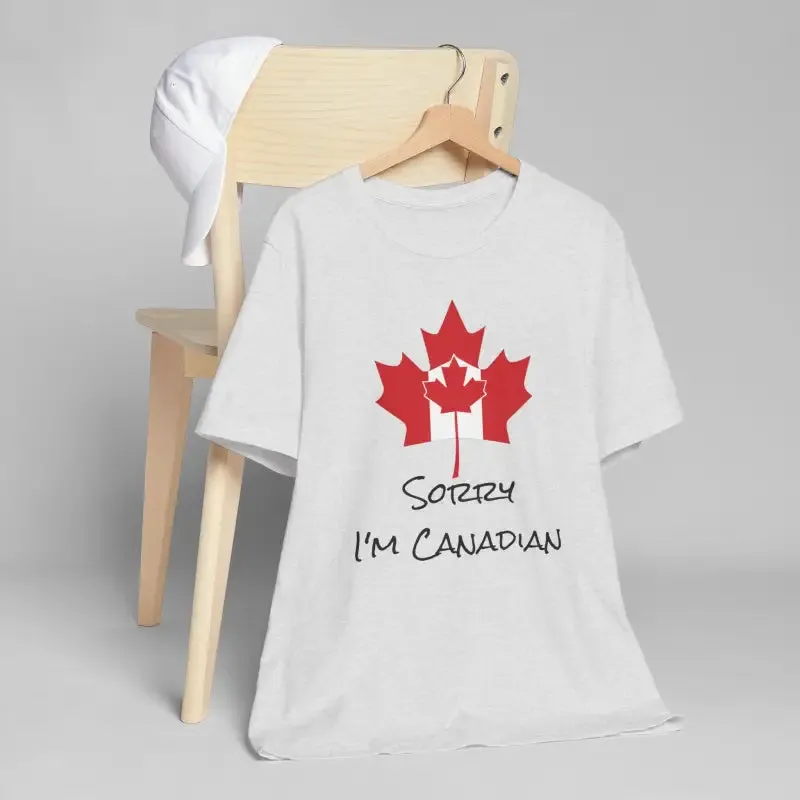 Canada Day Cozy Canadian Tee with Tapered Shoulders