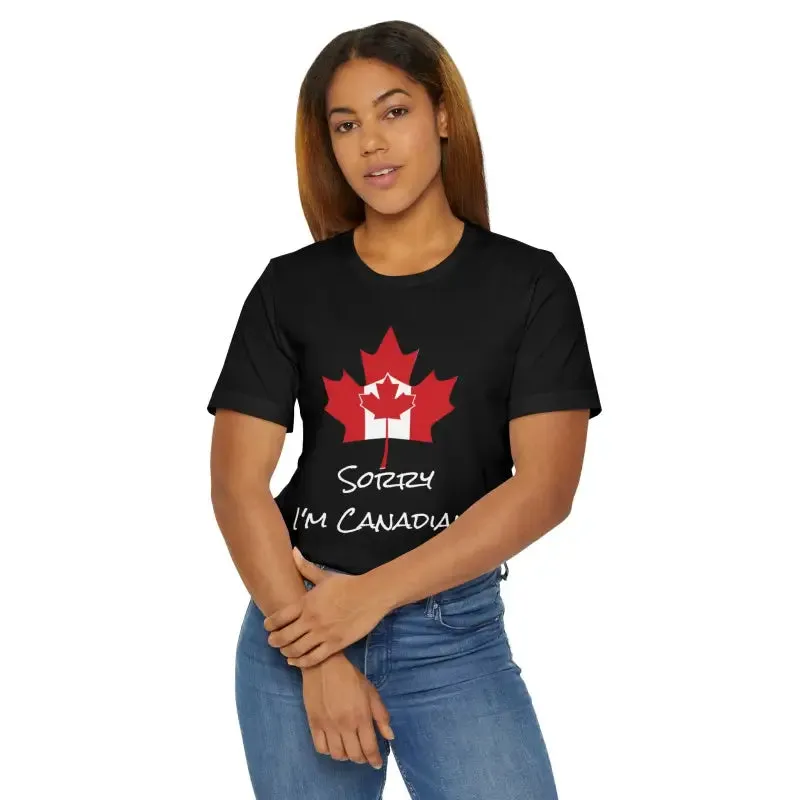 Canada Day Cozy Canadian Tee with Tapered Shoulders