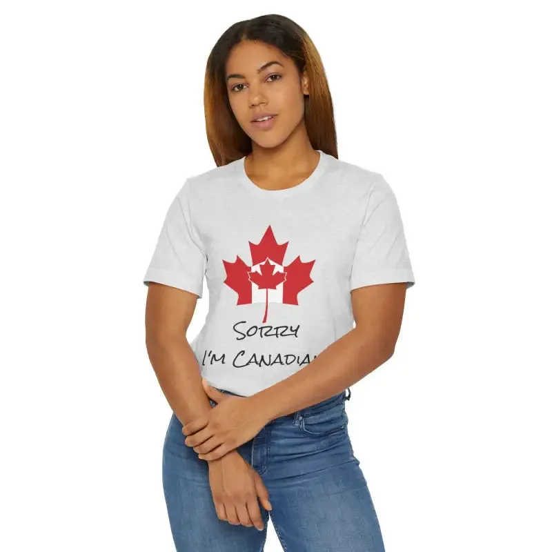 Canada Day Cozy Canadian Tee with Tapered Shoulders