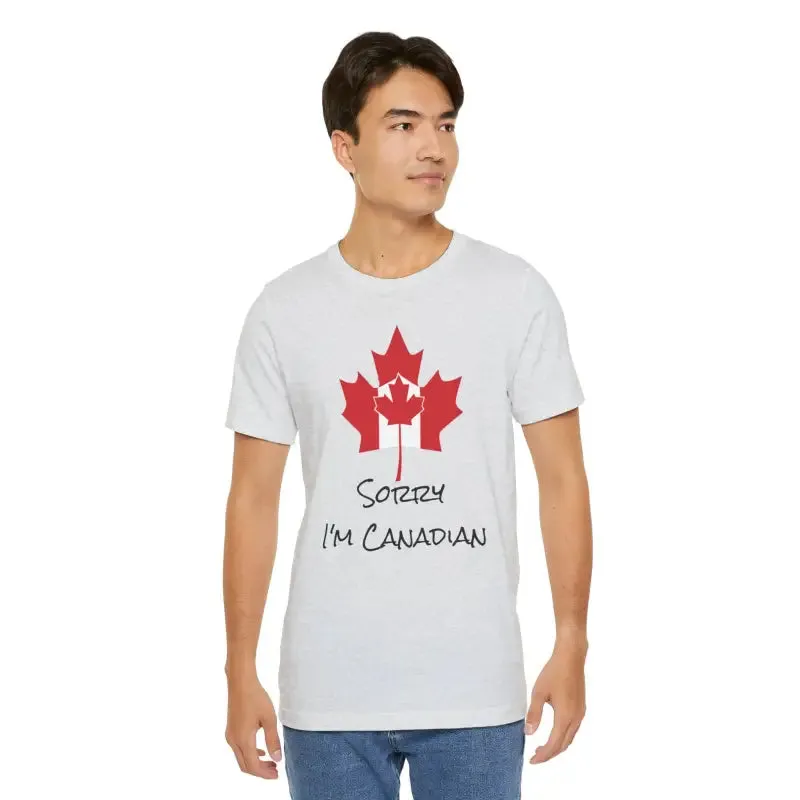 Canada Day Cozy Canadian Tee with Tapered Shoulders
