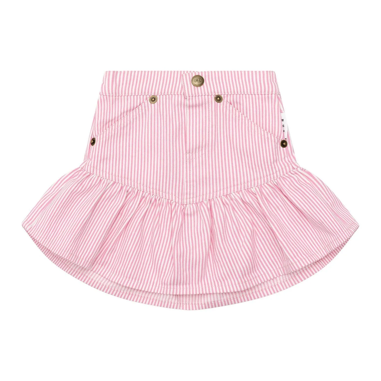 Candy Stripe Frill Skirt