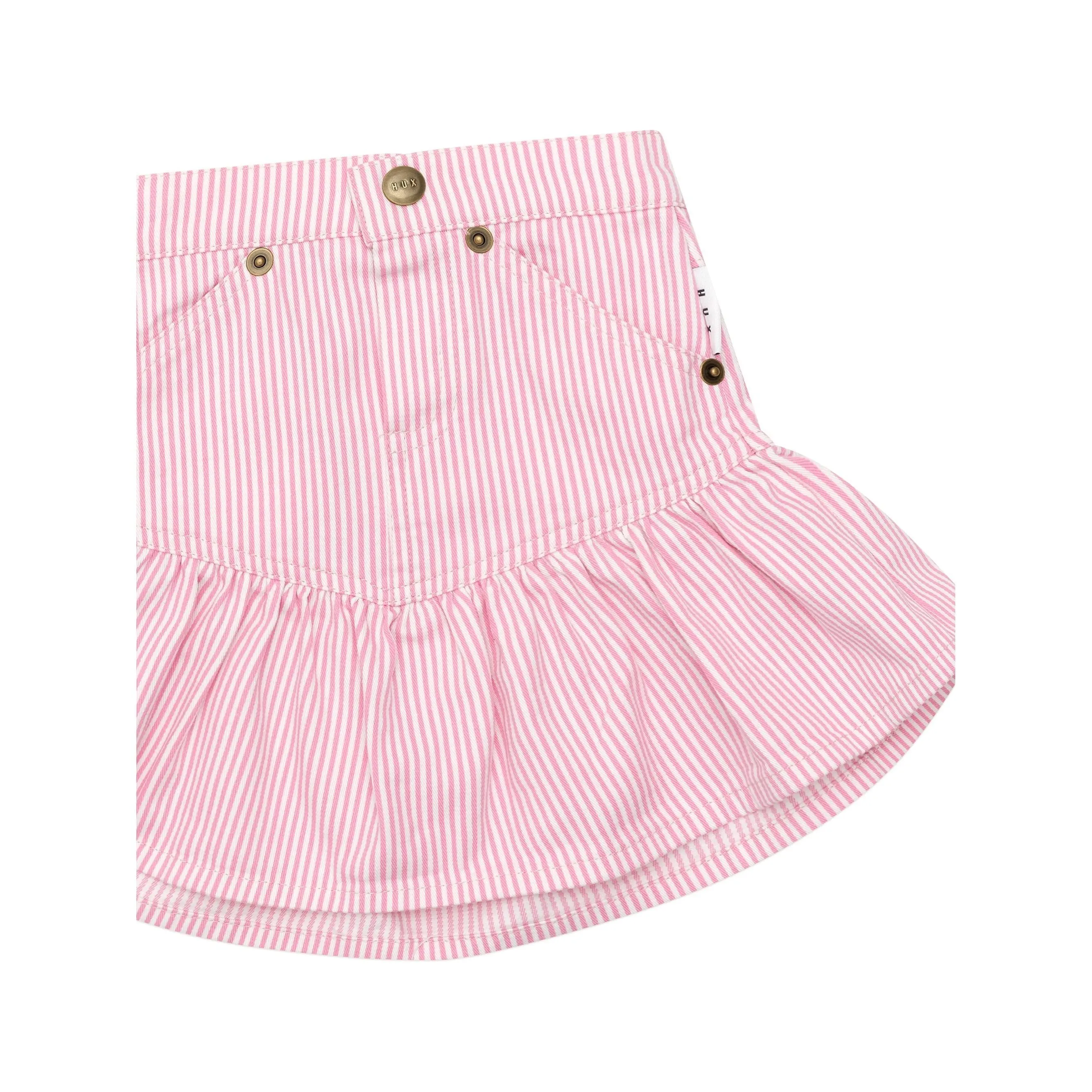 Candy Stripe Frill Skirt