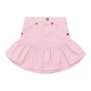 Candy Stripe Frill Skirt