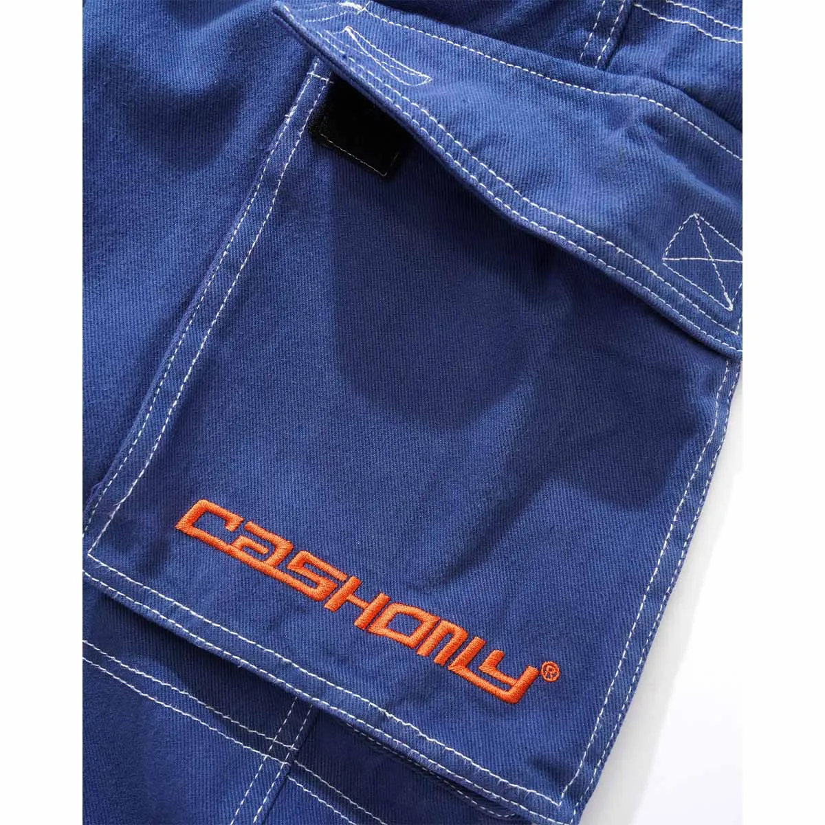 Cash Only - Aleka Cargo Jeans Washed Blue