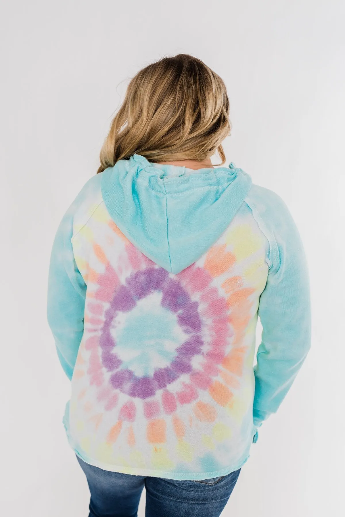 Catch The Fun Tie Dye Hoodie- Multi