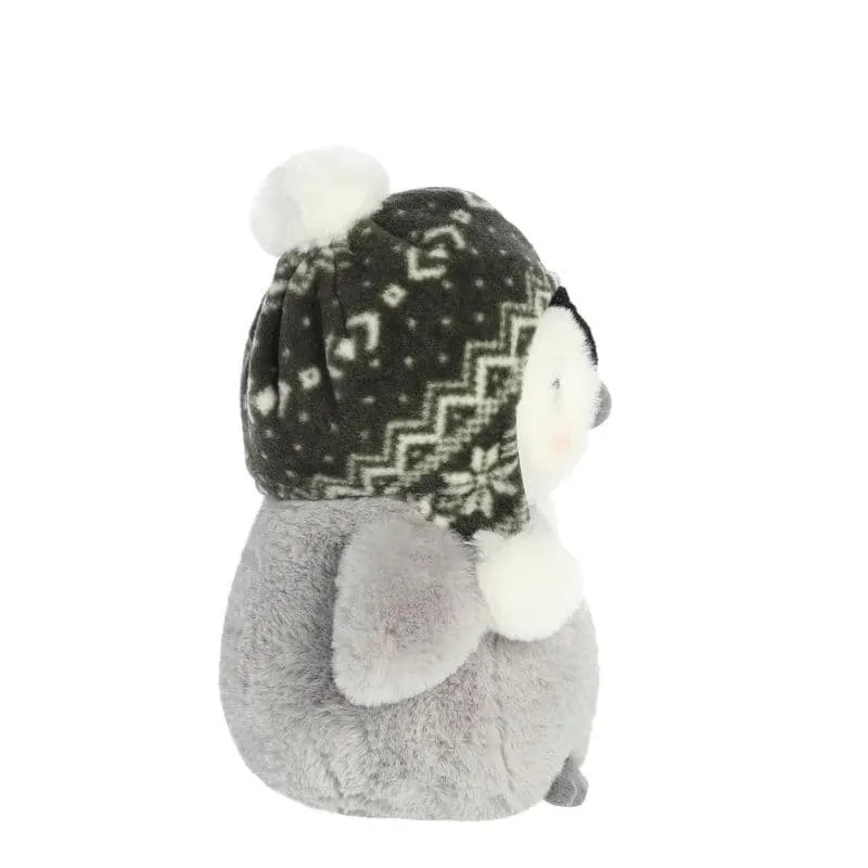 Chillin Chick Chiyu in Winter Bobble Hat 10" (25cm) Penguin Soft Toy by Aurora