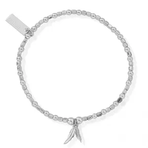 ChloBo Mini Cube Double Feather Bracelet