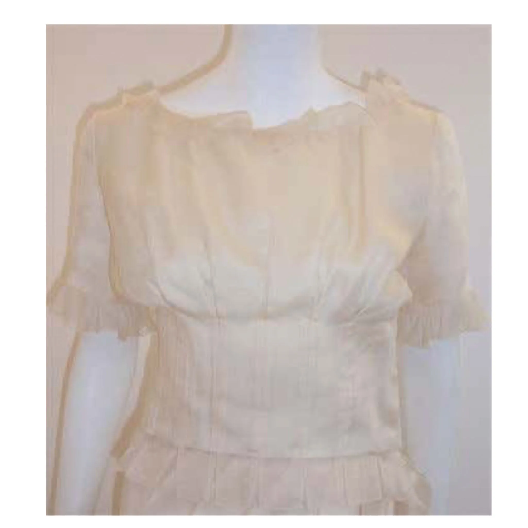CHRISTIAN DIOR 1988 Cream Silk Gown Ensemble, Betsy Bloomingdale
