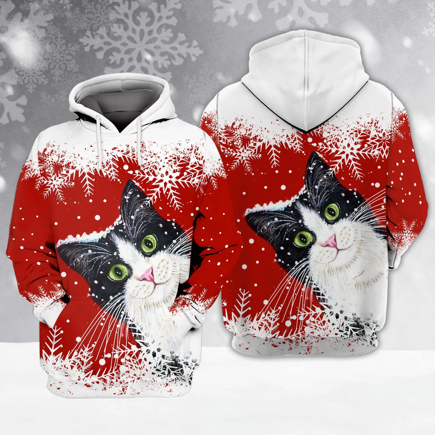 Christmas Cats 3D Shirts Design, Hoodie T Shirt