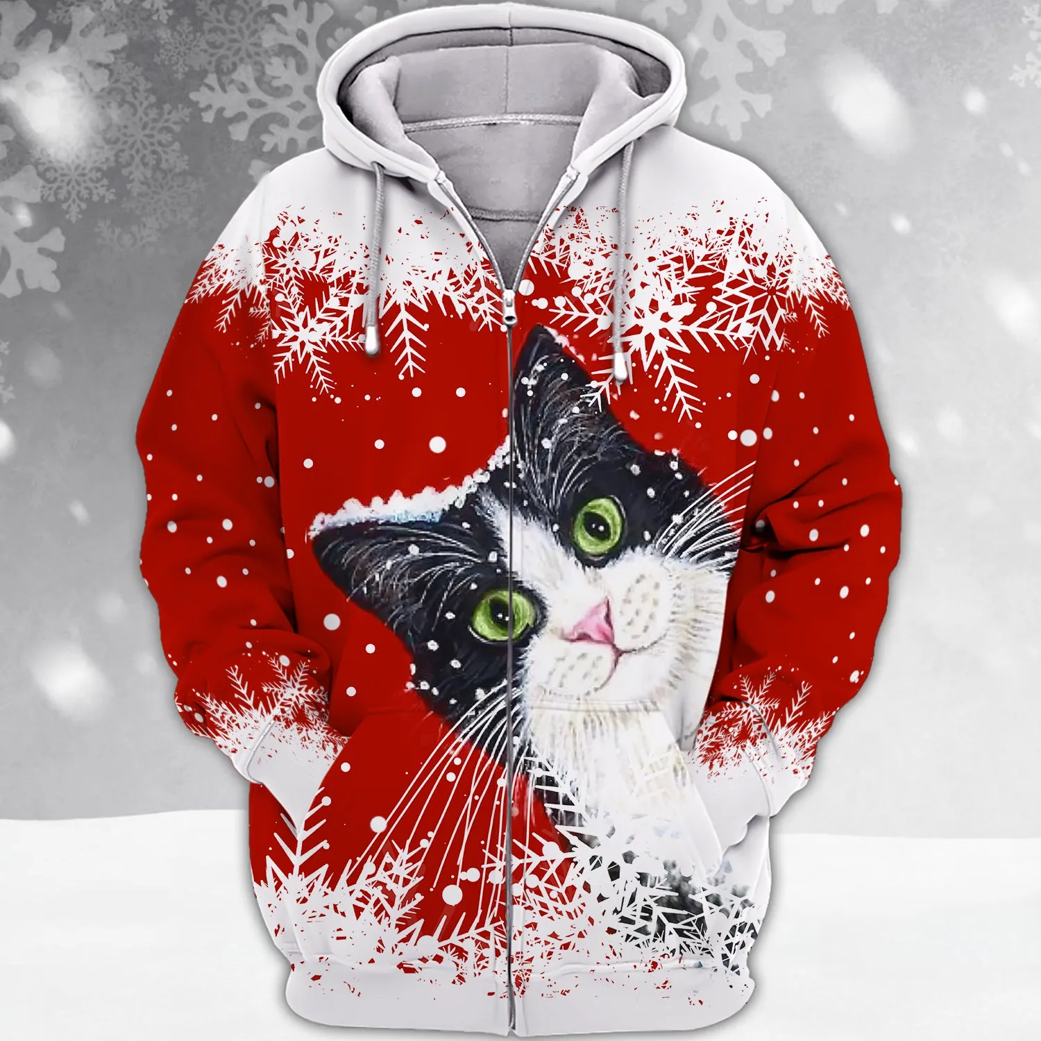 Christmas Cats 3D Shirts Design, Hoodie T Shirt