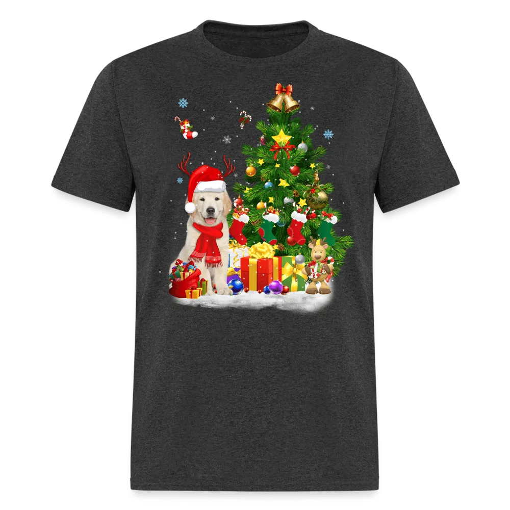 Christmas - Dog Christmas Tree - Family Shirts Men, Woman Christmas T Shirts