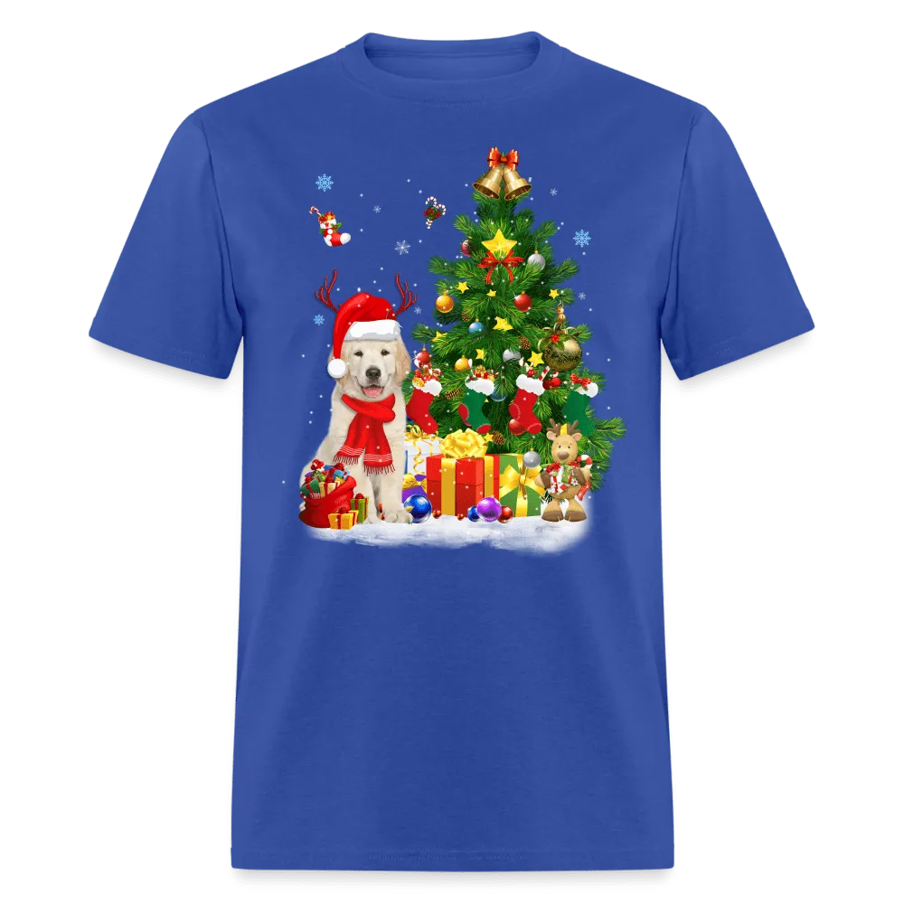 Christmas - Dog Christmas Tree - Family Shirts Men, Woman Christmas T Shirts