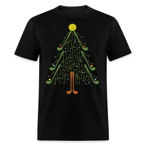 Christmas - Golf Christmas Tree - Family Shirts Men, Woman Christmas T Shirts