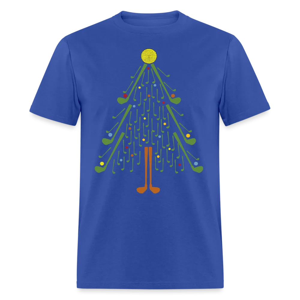 Christmas - Golf Christmas Tree - Family Shirts Men, Woman Christmas T Shirts